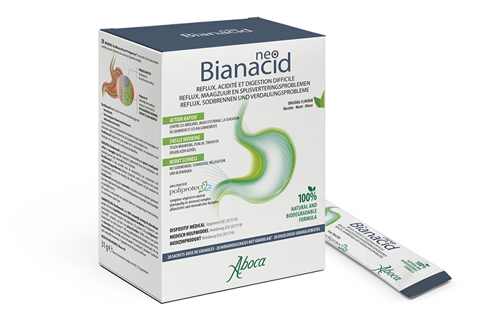 NEOBIANACID SACHETS GOÛT MENTHE ET CITRON