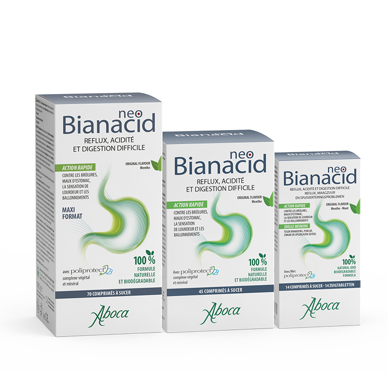 NEOBIANACID COMPRIMÉS GOÛT MENTHE